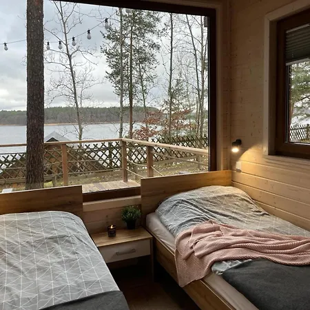 Wypoczywanko Domek Pierwsza Linia Brzegowa Borsk Exterior photo